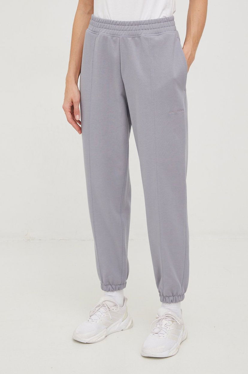 Joggingbukser New Balance sweatpatns Grå | WP23553SEL