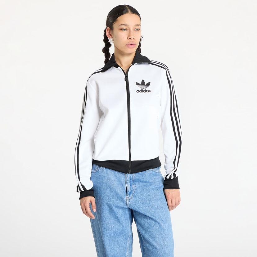 Bomberjakke adidas Originals Adicolor Classic Track Top Hvid | JC5806