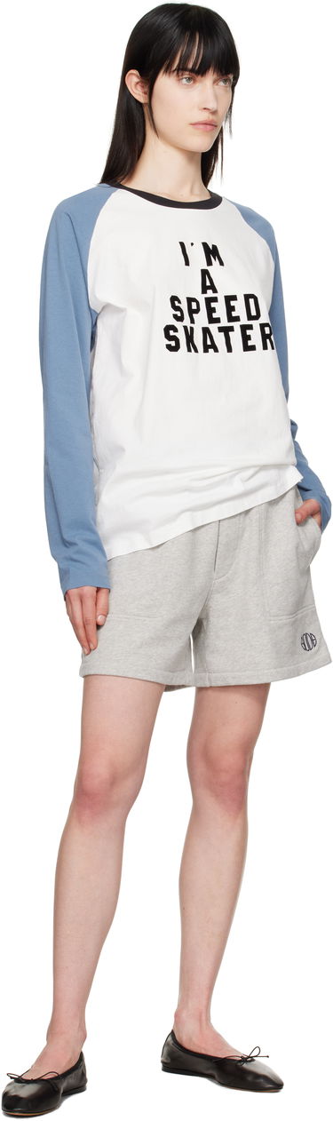 Shorts Bode Bode Crew Sweat Shorts Grå | MRS25CS023, 3