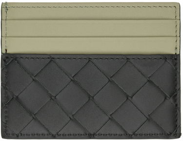 Tegnebog Bottega Veneta Intrecciato Card Holder Grøn | 749449 VCPQ5, 0