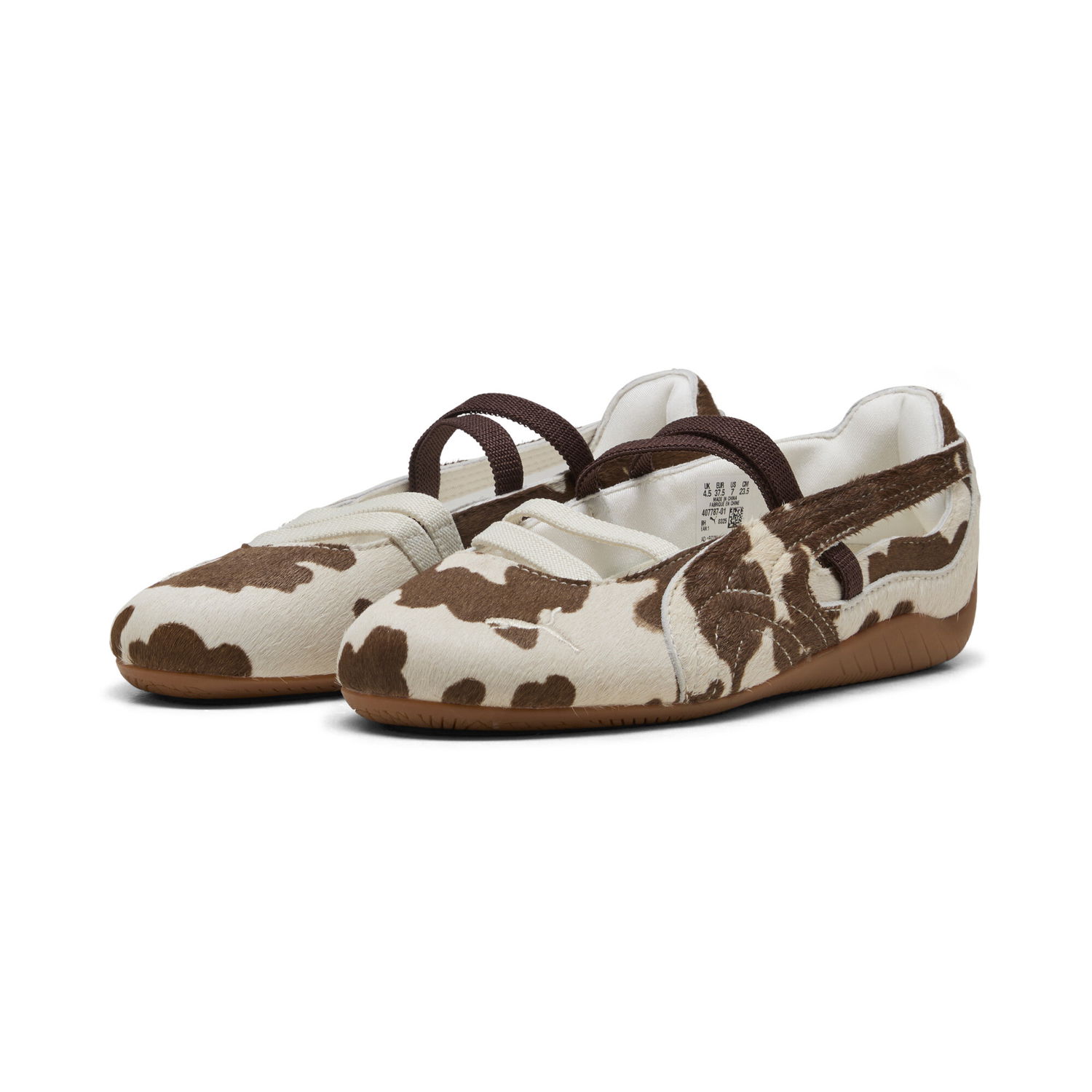 Sneakers og sko Puma Speedcat Ballet Cow Print Brun | 407787_01, 1