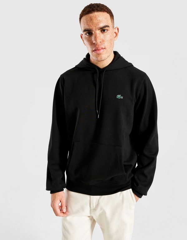 Sweatshirt Lacoste Urban Hoodie Sort | SH5542031