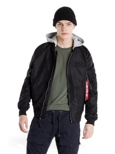 Bomberjakke Alpha Industries Bomber MA-1 TT Hood BP Sort | 106103-03