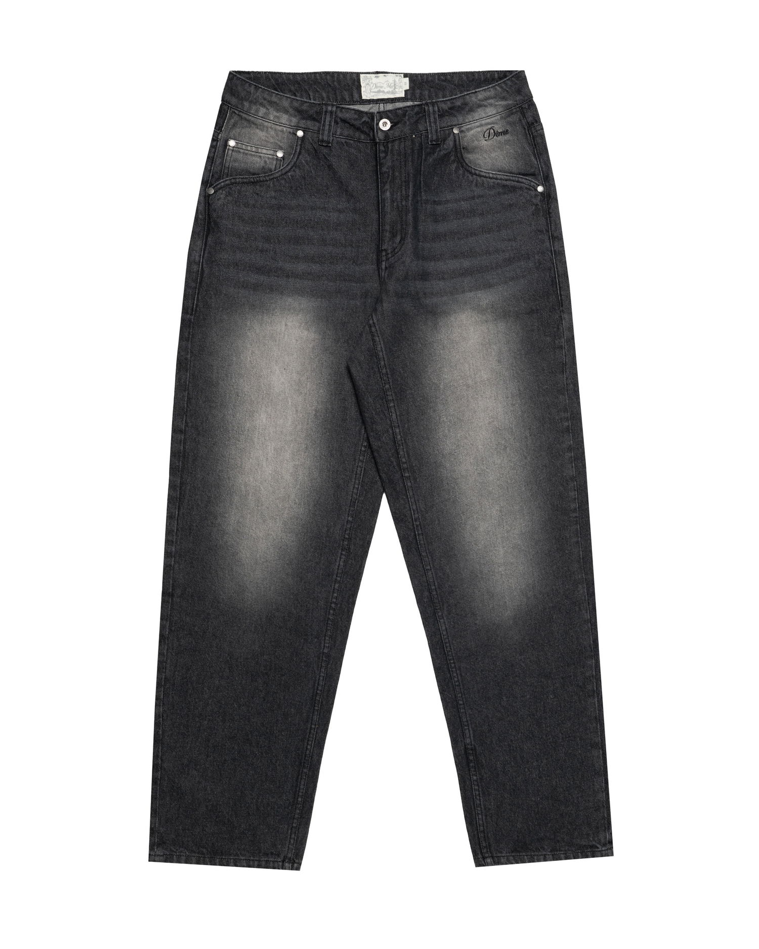 Jeans Dime Dime Relaxed Fit Jeans Sort | DIMEFA2515BLK, 0