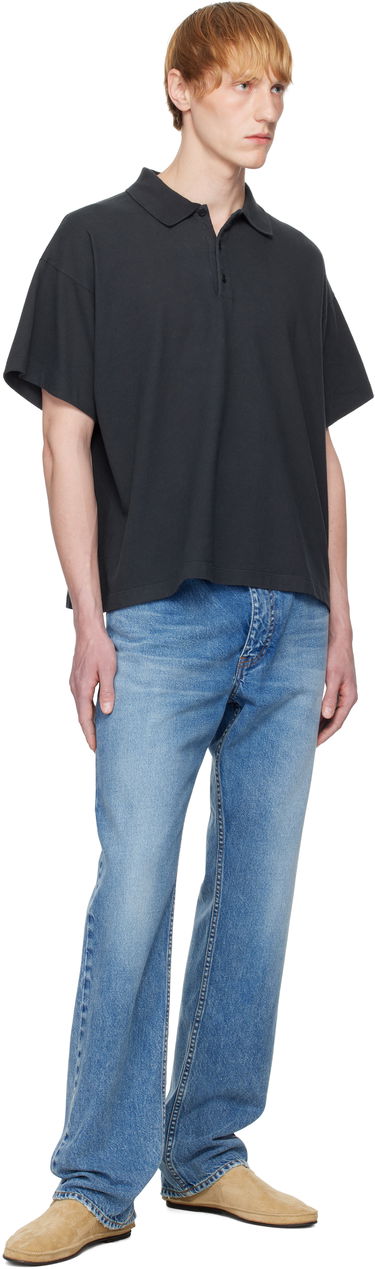 Polo skjorte The Row The Row Bry Polo Sort | 931-K526, 3
