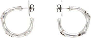 Øreringe Ann Demeulemeester Ann Demeulemeester Juana Silver Thorn Hoop Earrings Metalisk | 2520-W-JE53-JW020-070, 0