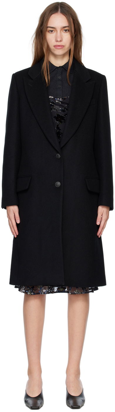 Frakker rag & bone Rag & Bone Wooster Coat Sort | WAW22H2036NA36