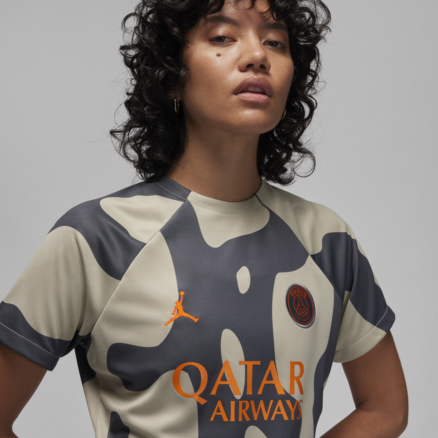 T-shirt Jordan Dri-FIT Paris Saint-Germain Academy Pro Beige | DZ1400-231, 1