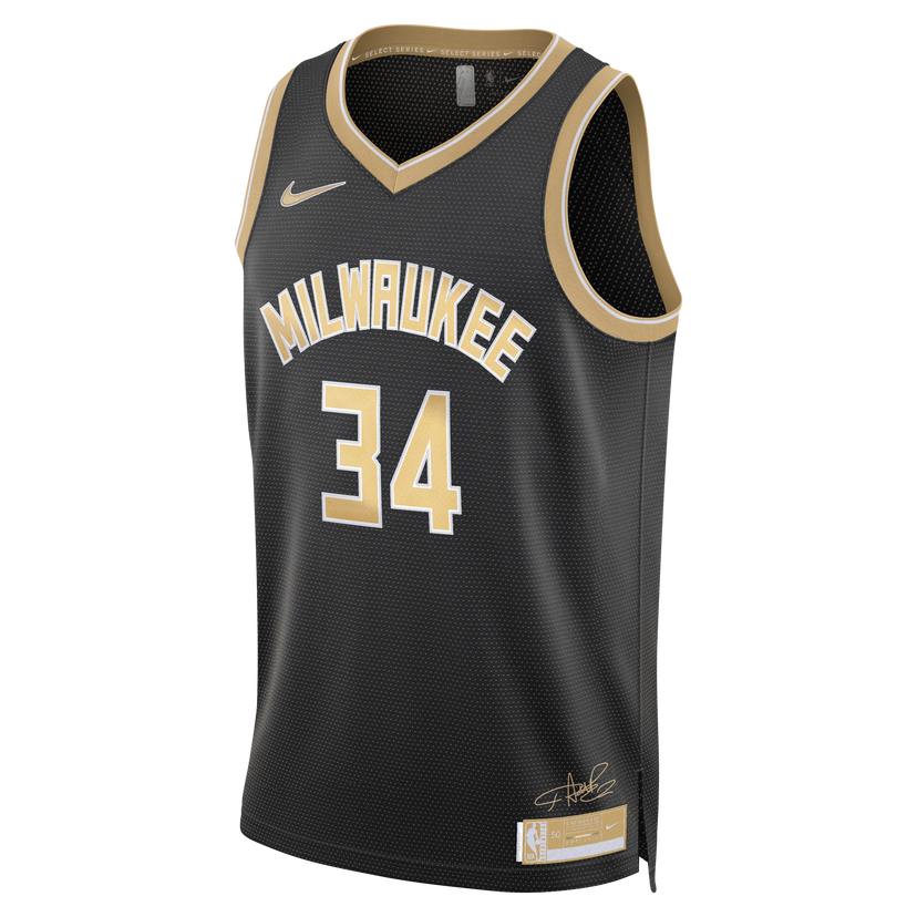 Jersey Nike Dri-FIT NBA Swingman Janis Adetokunbo Milwaukee Bucks 2024 Select Series Sort | FN5911-053