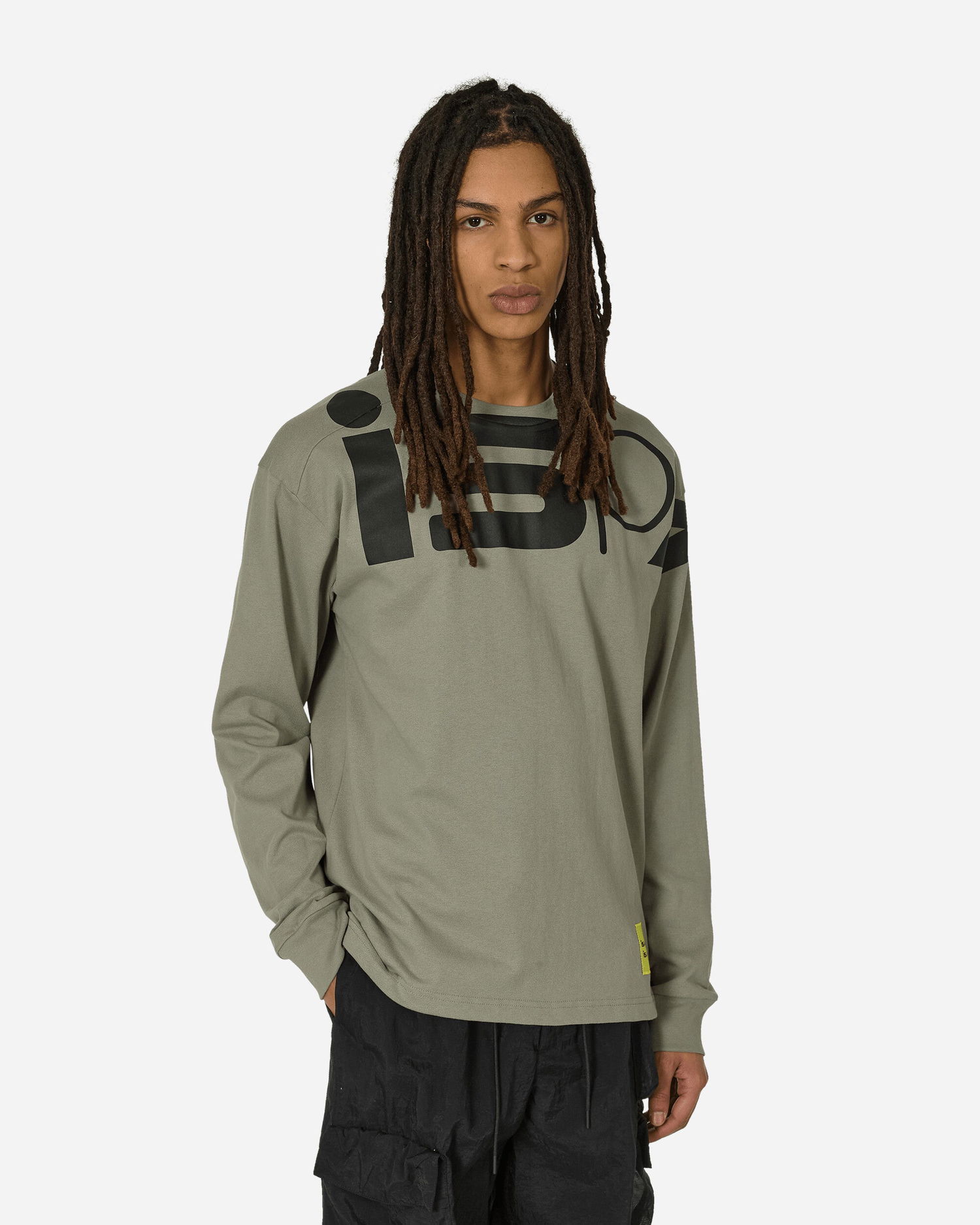 T-shirt Nike ISPA Longsleeve T-Shirt Dark Stucco Beige | FJ7374-053, 0