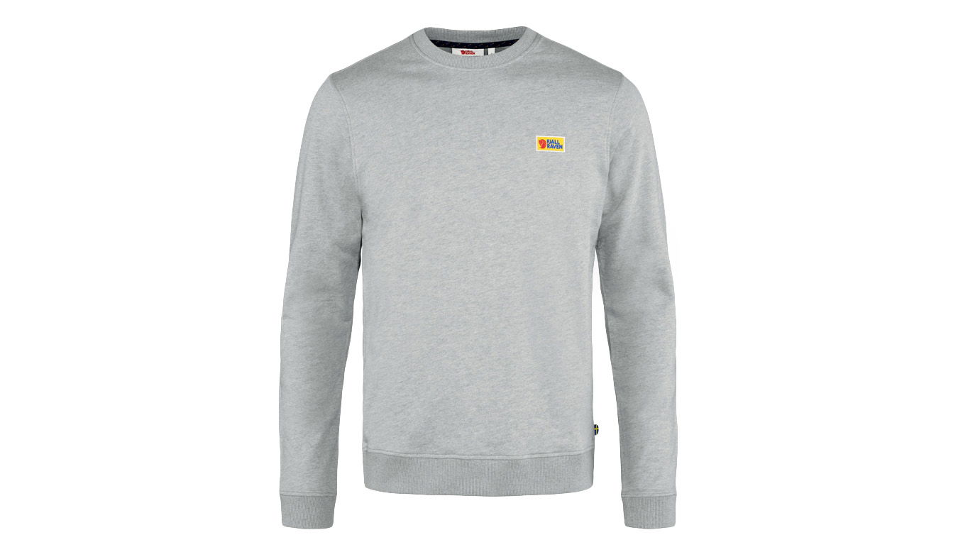 Sweatshirt FJÄLLRÄVEN Vardag Grå | F87070-020-999, 0