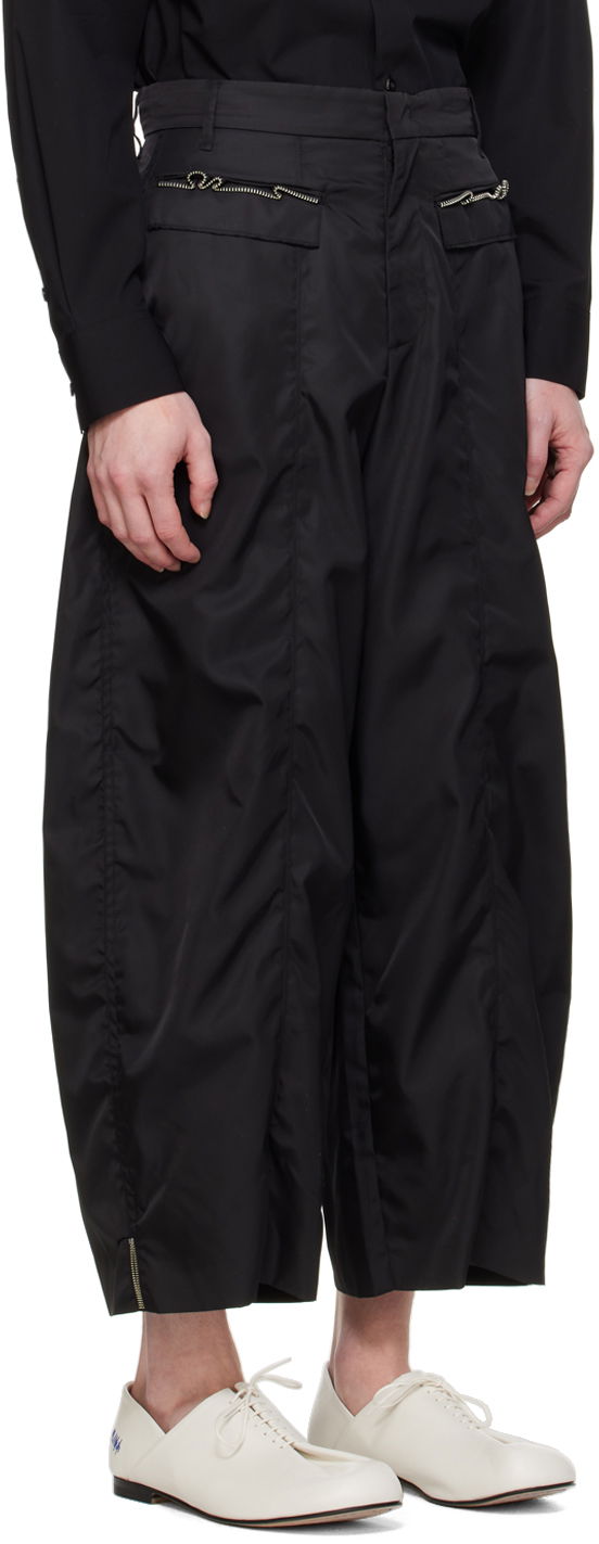 Cargo bukser ADER ERROR Elva Baggy Nylon Trousers Sort | BN01SSSA0203BK, 1