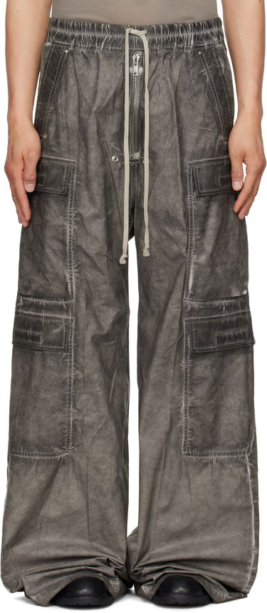 Cargo bukser Rick Owens Rick Owens DRKSHDW Hollywood Double Cargo Jumbo Belas Pants Grå | DU01E3398 PF, 0