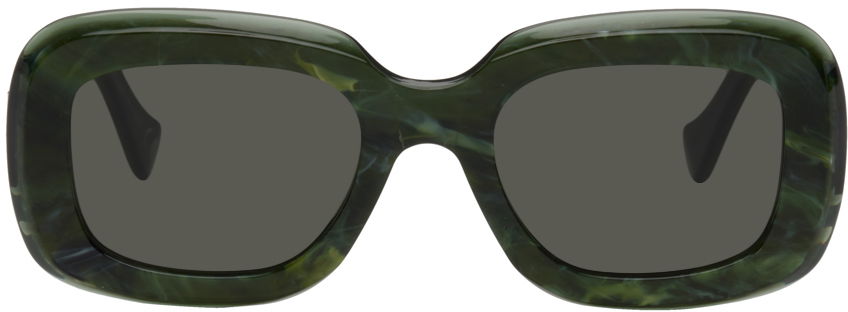 Solbriller Saintwoods Retrosuperfuture Virgo Sunglasses Grøn | SWRSF001, 0