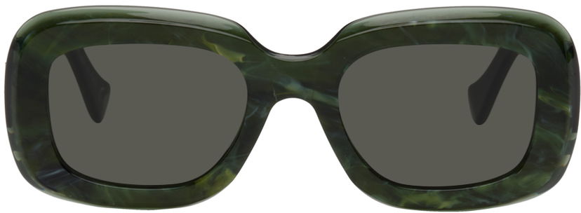 Solbriller Saintwoods Retrosuperfuture Virgo Sunglasses Grøn | SWRSF001