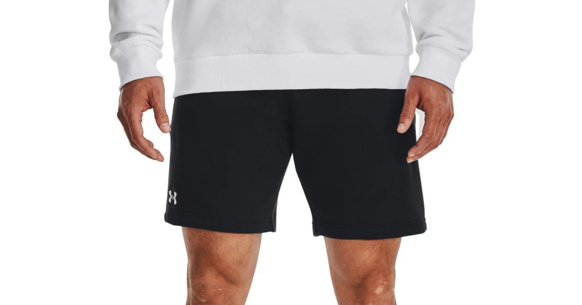 Shorts Under Armour Rival Fleece Shorts Sort | 1379779-001, 1