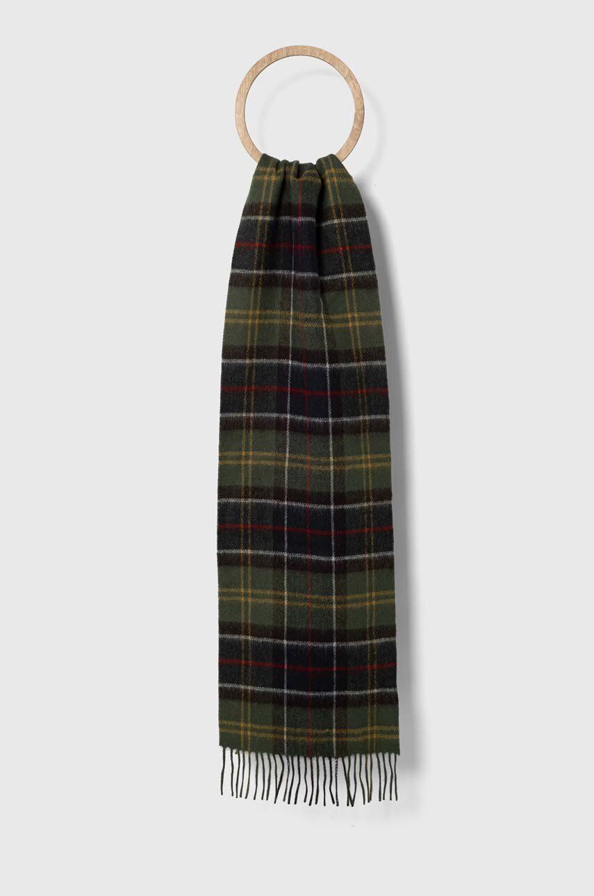Tørklæde Barbour Wool Scarf Grøn | USC0362, 0