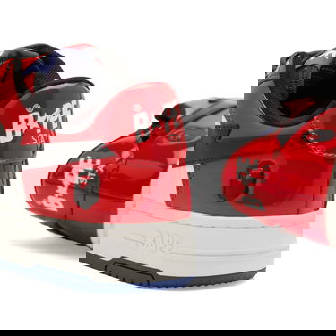 Sneakers og sko BAPE Bape Sta #1 Rød | 001FWK802301L-RED, 4