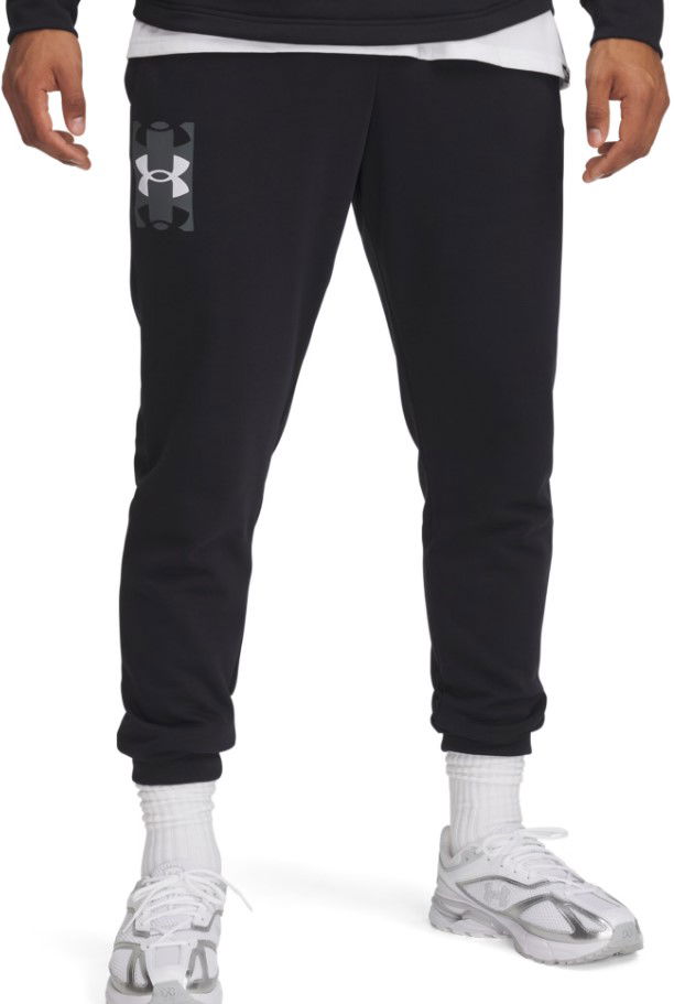 Joggingbukser Under Armour Rival Terry Logo Joggers Sort | 1390144-001