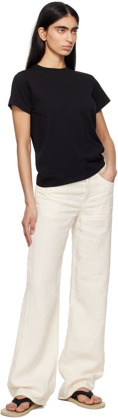 T-shirt The Row The Row Florie T-Shirt Sort | 8652-K643, 3