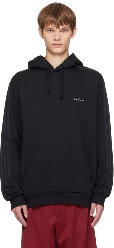 Sweatshirt Yohji Yamamoto Y-3 Yohji Yamamoto Kuro Hoodie Sort | KA9652, 0