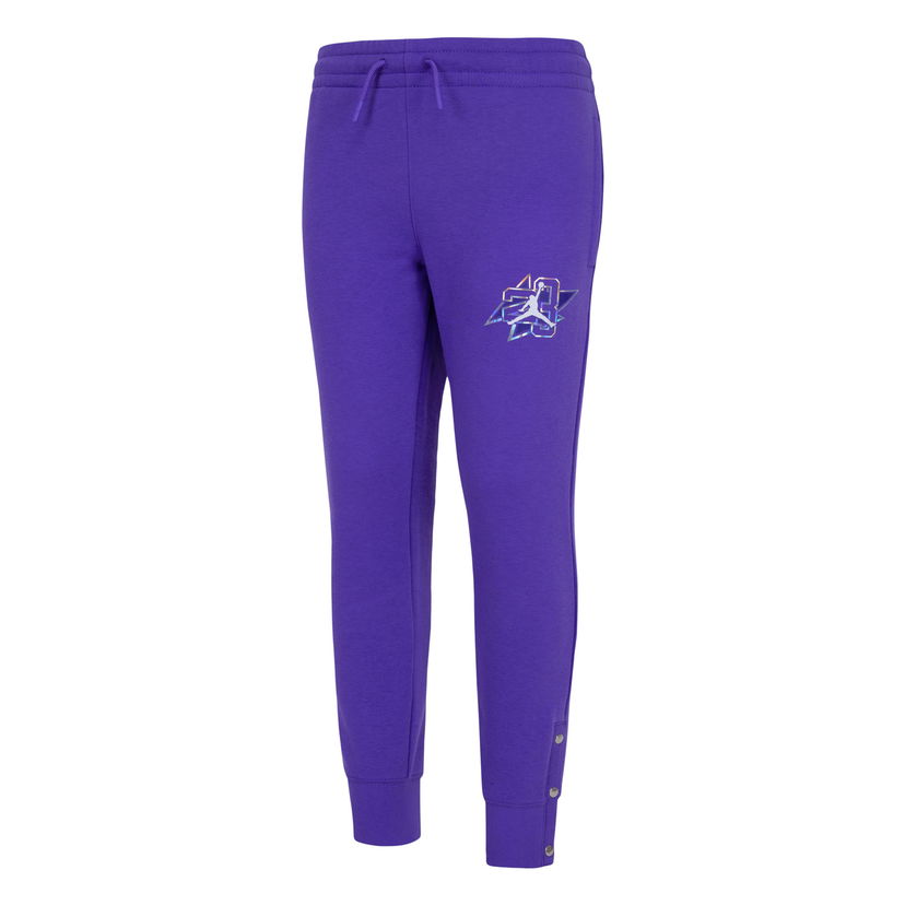 Bukser og jeans Jordan TAKE FLIGHT SNAP FLC PANT - PURPLE VENOM - Kids - Pants Jordan - Purple - 45C809-P44 - Size: S Lilla | 45C809-P44