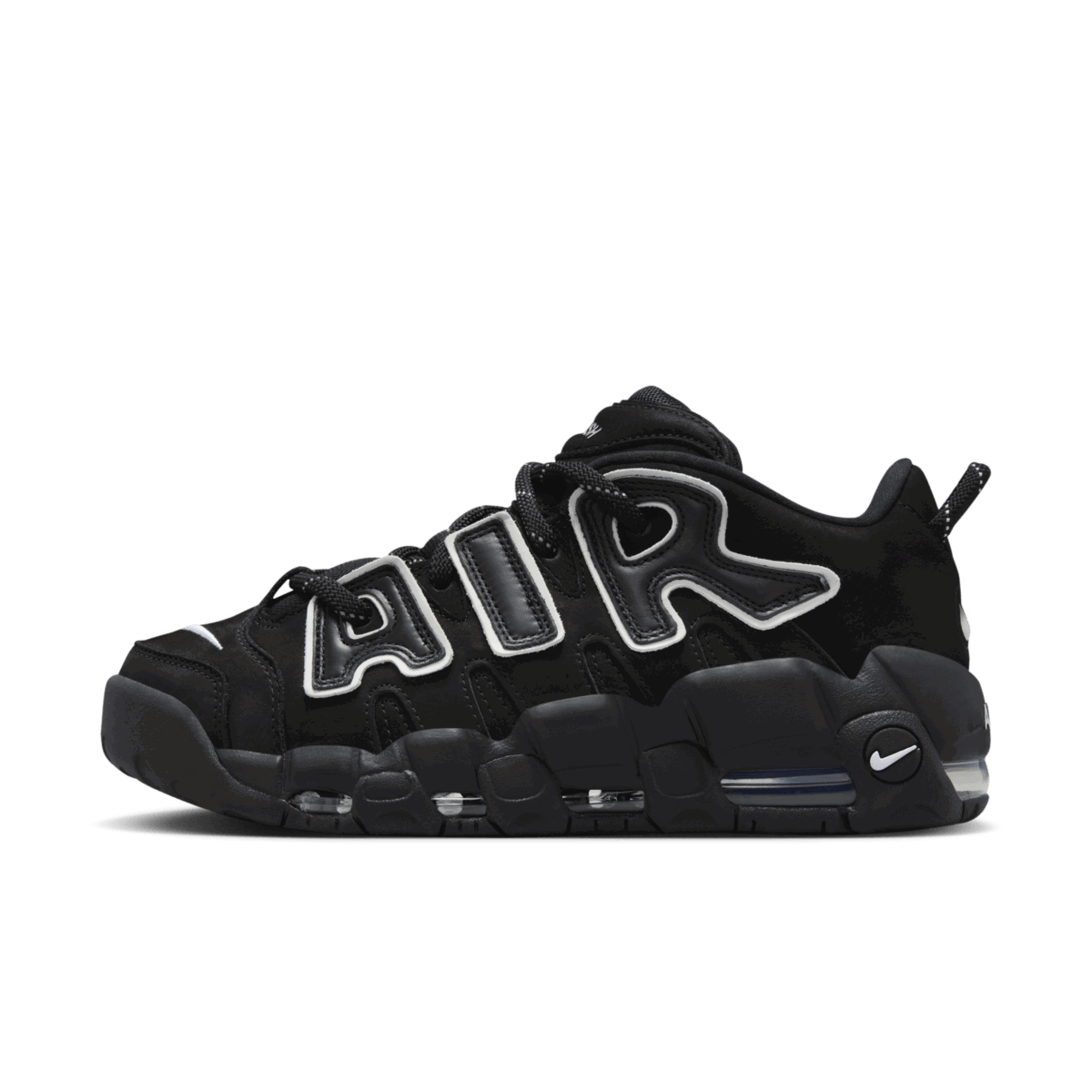 Sneakers og sko Nike AMBUSH x Air More Uptempo Low "Black and White" Sort | FB1299-001, 0