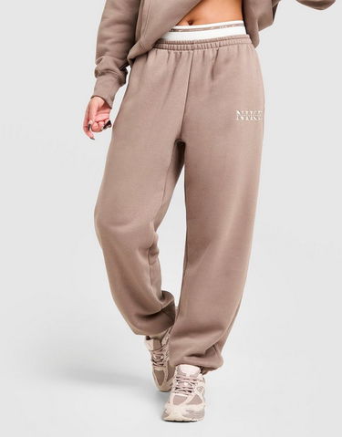 Joggingbukser Nike Sportswear Phoenix Fleece High-Rise Pants Brun | IH4055-214, 1