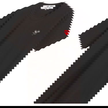 T-shirt Comme des Garçons Play Basic Logo Tee Sort | AX-T108-051-1, 0