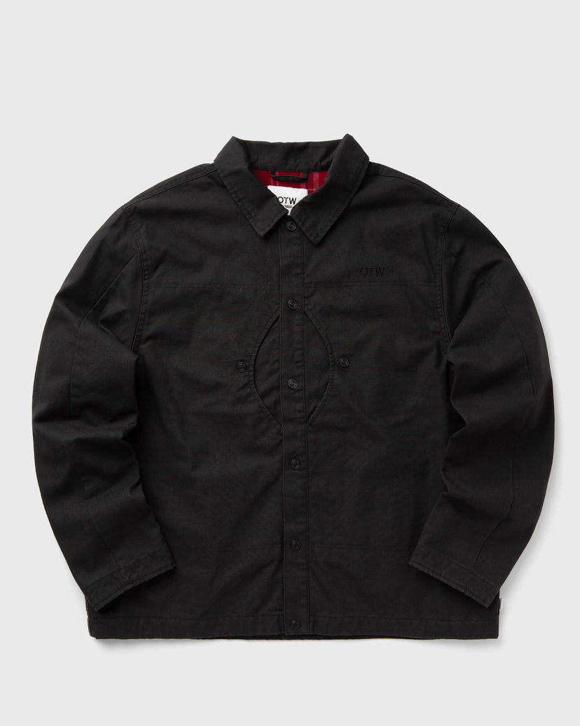 Skjorte Vans OTW Twill Shirt Jacket Sort | VN000R5NBLK1