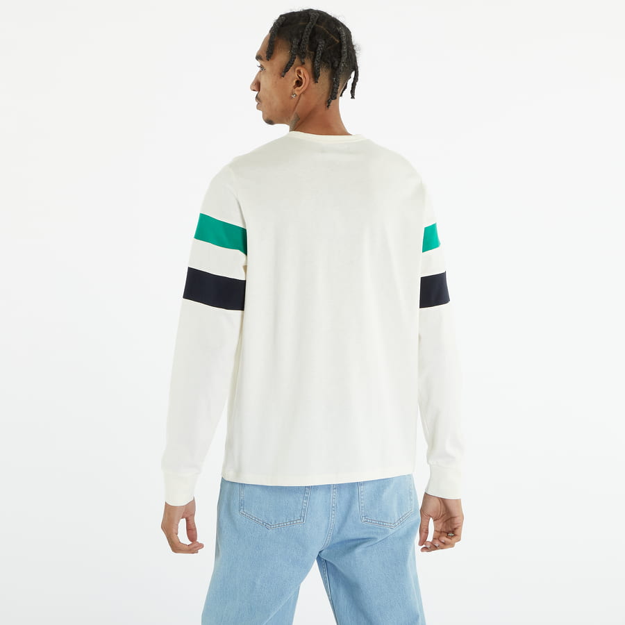 T-shirt Fred Perry Panelled Sleeve T-Shirt Hvid | M5685 560, 1