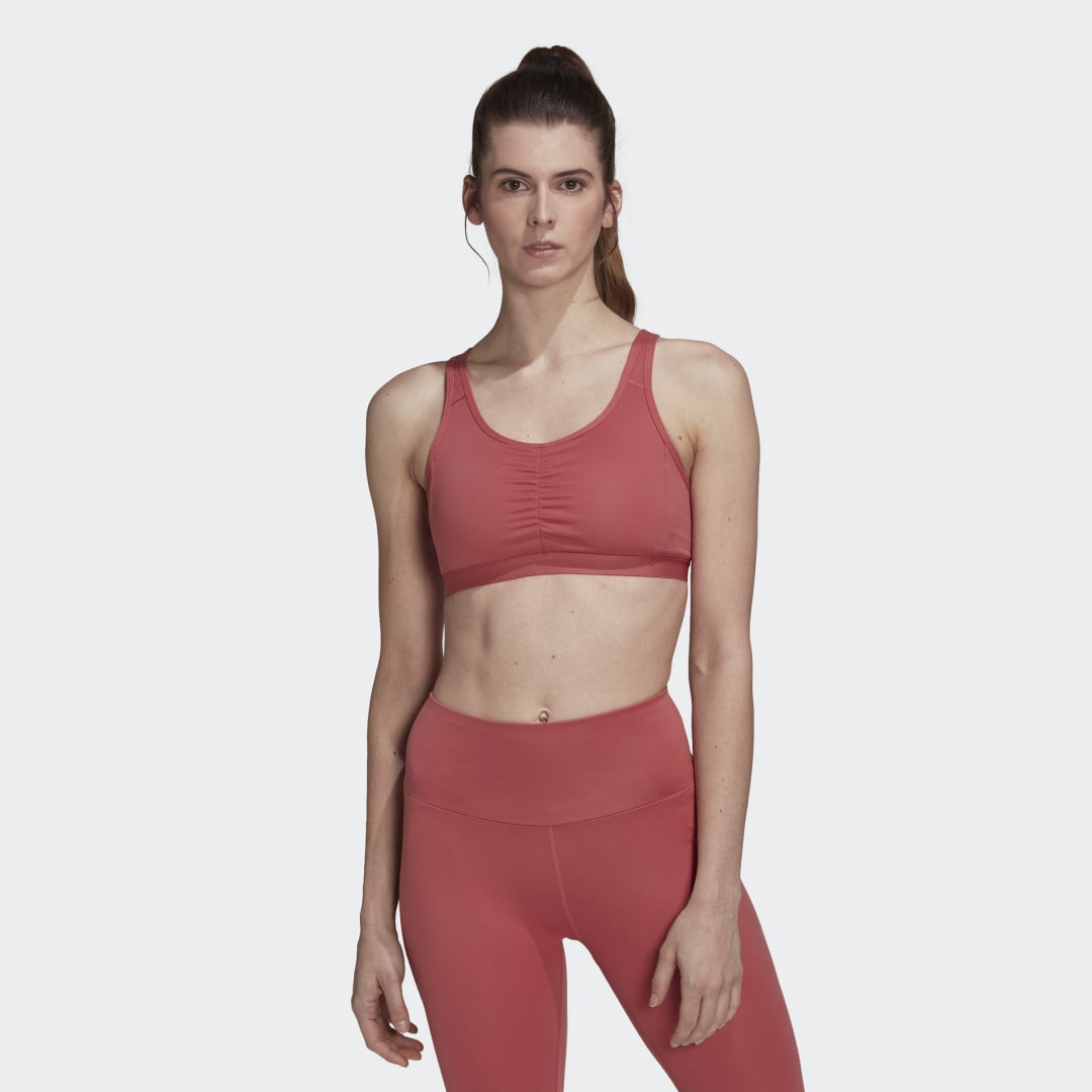Bh adidas Performance Coreessentials Medium-Support Sports Bra Rød | HL8569, 0