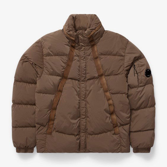 Jakke C.P. Company Nycra-r Down Jacket Brun | 15CMOW254A-653, 0