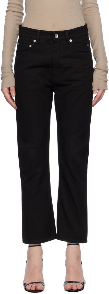 Bukser Rick Owens Rick Owens DRKSHDW Hollywood VDD Trousers Sort | DS01E3310 CVS, 0