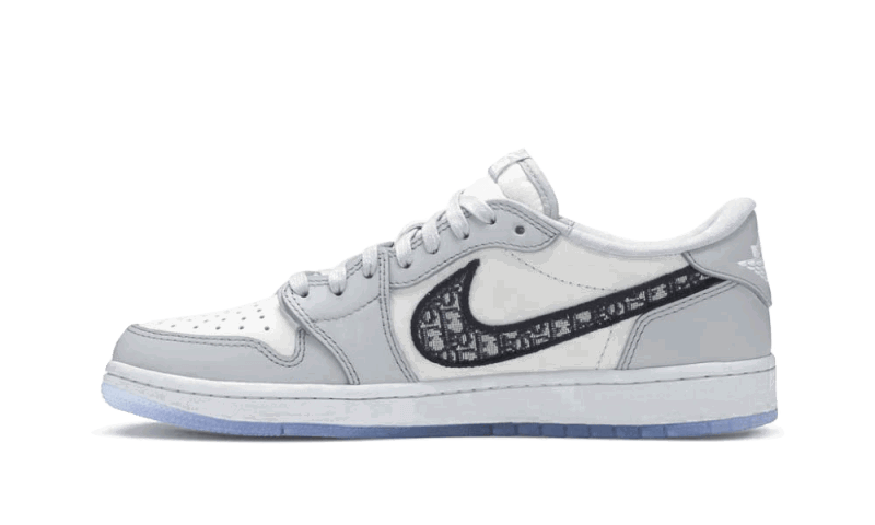 Sneakers og sko Jordan Dior x Air Jordan 1 Low Grå | CN8608-002, 0