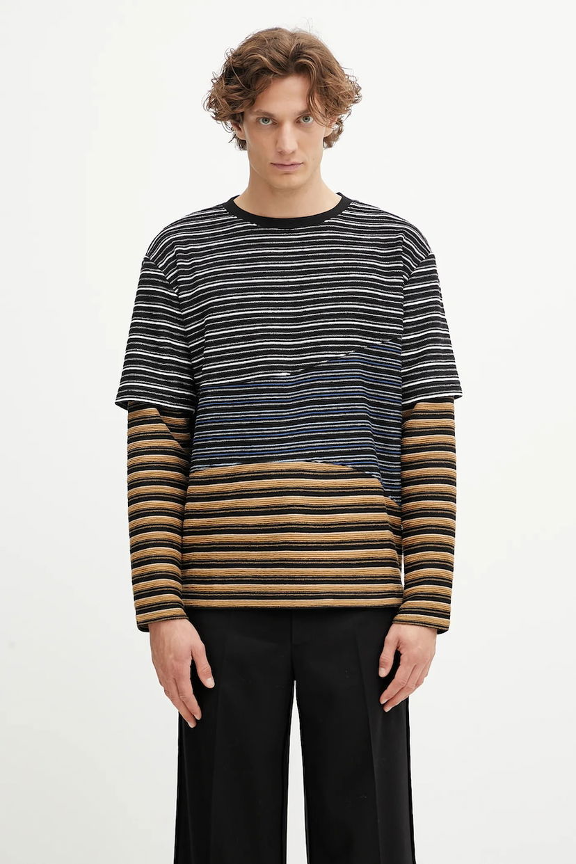 T-shirt Andersson Bell Andersson Bell Stripe Layered Long Sleeve T-Shirt Flerfarvet | atb1342m