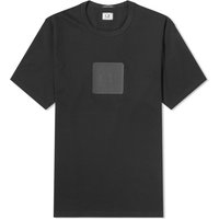 T-shirt C.P. Company Mercerized Logo T-Shirt Sort | 15CLTS197A-006370W-999, 1