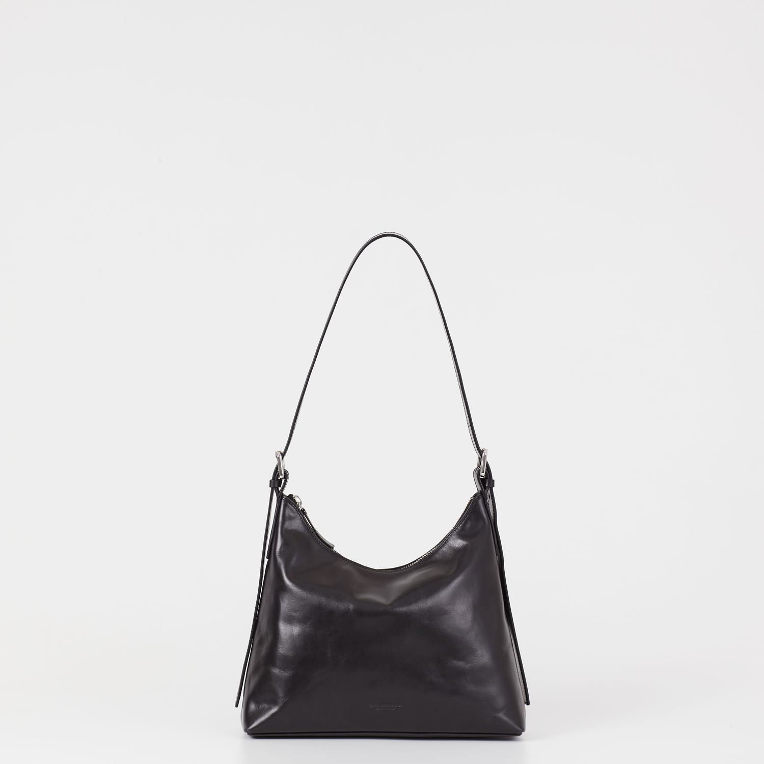 Skuldertaske Vagabond Vagabond Bari Leather Shoulder Bag Sort | BN01-001-20, 0