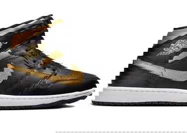 Sneakers og sko Jordan Air Jordan 1 Mid Black Metallic Gold Sort | DQ8426-071, 1