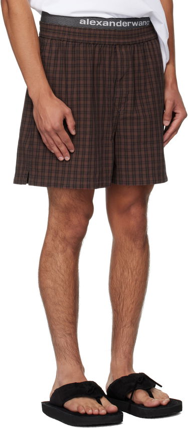 Shorts Alexander Wang Alexander Wang Graphic Shorts Mørkeblå | 6WC3254099, 4