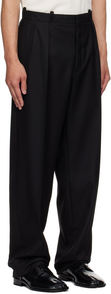 Bukser Maison Margiela Maison Margiela Virgin Wool Trousers Sort | S50KA0687 M35504, 1