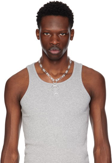 Halskæde Marine Serre Marine Serre Moon Charm Necklace Metalisk | UJW105A RMET0001, 1