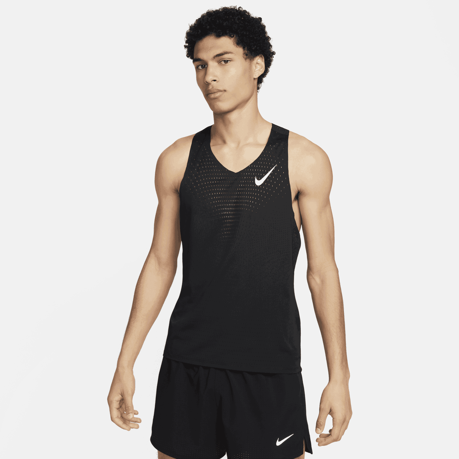 Tanktop Nike AeroSwift Dri-FIT ADV Sort | FN4231-010, 0