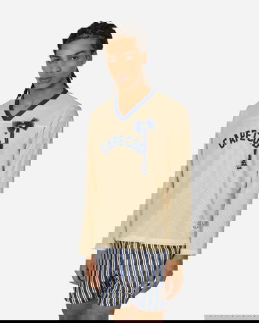 Sweater Nike BODE x Mesh Jersey Cream/Blue Beige | FJ8794-120, 3