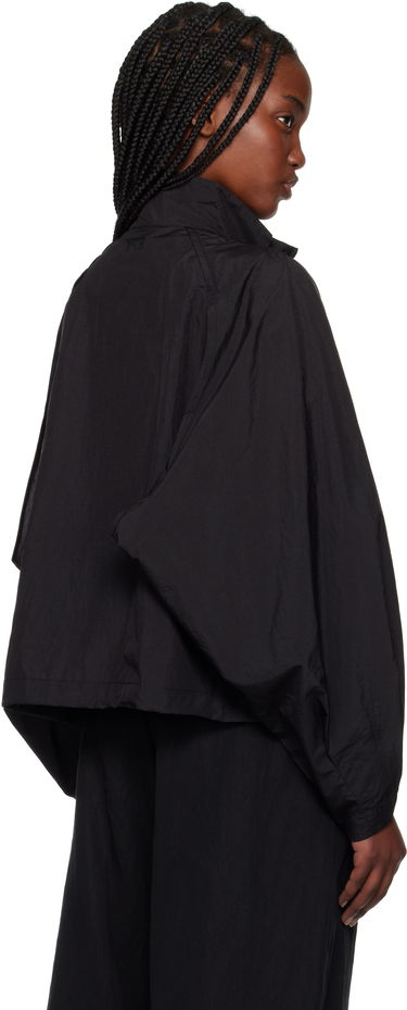 Vindjakke Y-3 Y-3 Nylon Cropped Jacket Sort | JD1478, 2