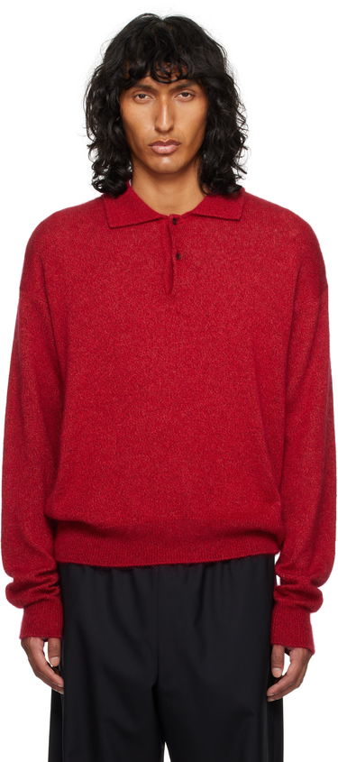 Sweater The Row Gere Knit Polo Sweater Rød | 625-Y872, 0