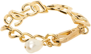 Armbånd Dolce & Gabbana Gold Logo Bracelet Metalisk | WBN6P2 W1111, 1