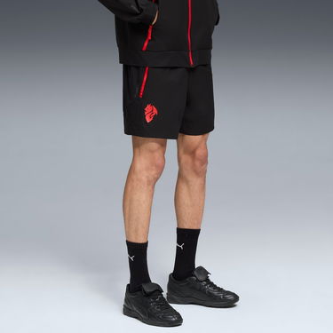 Shorts Puma AC Milan tech Relaxed Woven Shorts Sort | 782396-04, 2