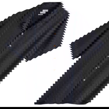 Skjorte Paul Smith Paul Smith Stitch Embroidered Vacation Shirt Mørkeblå | M2R-695UE-P22354-49, 1