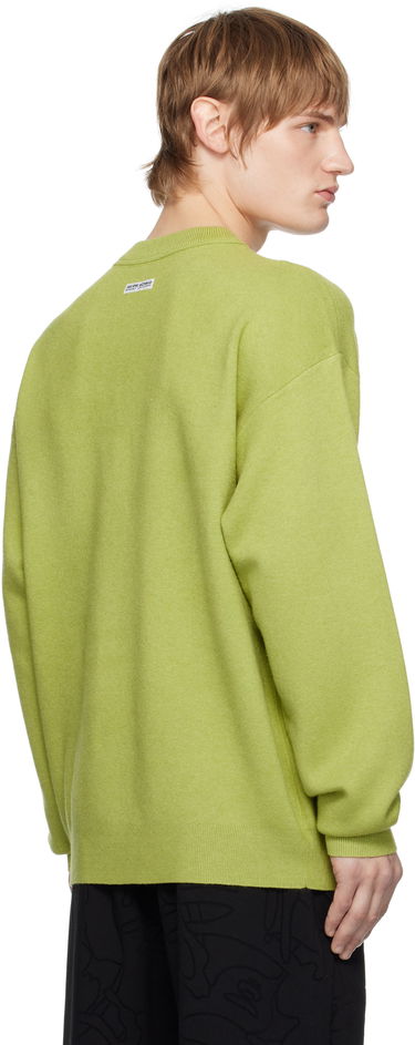 Sweater AAPE by A Bathing Ape AAPE by A Bathing Ape AAPE NOW Knit Sweater Grøn | AAPKNMB333XXNGRL, 2